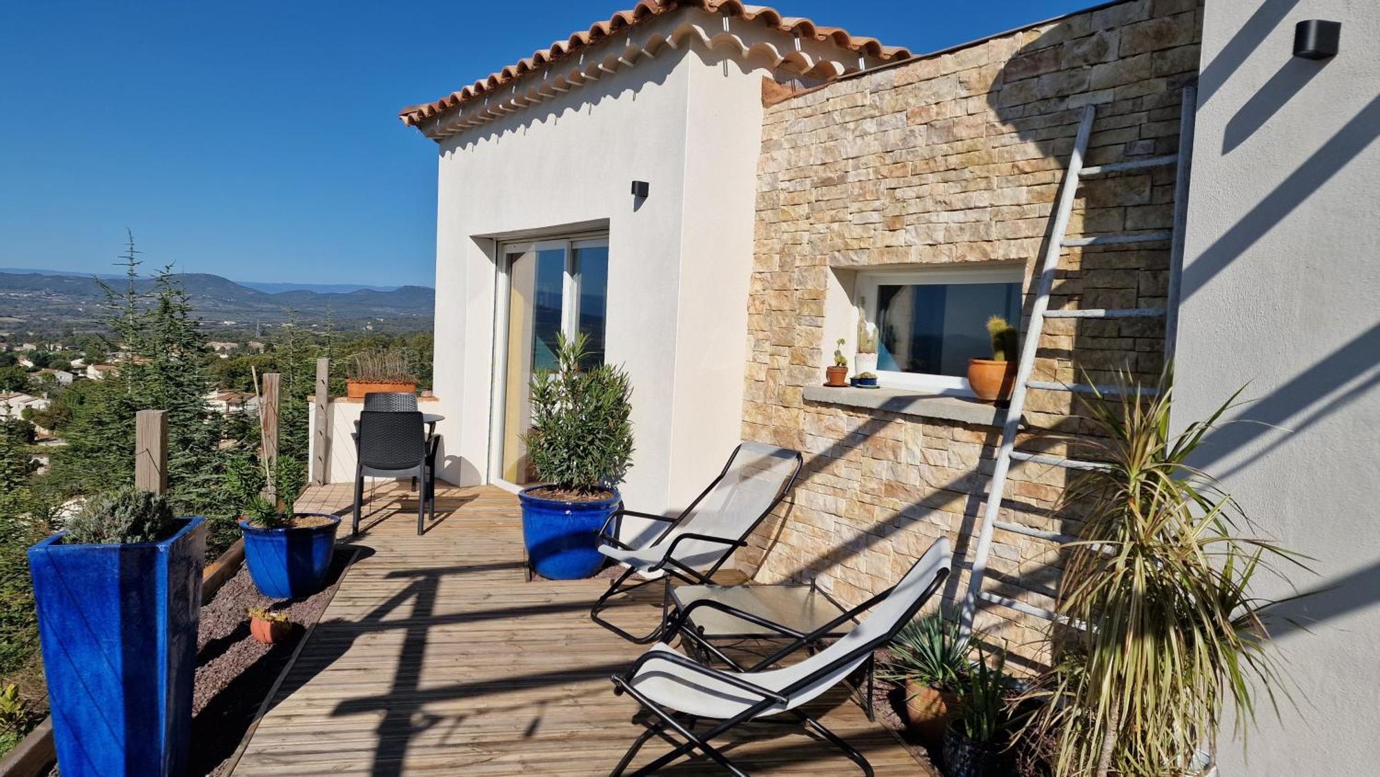 Reve D'Escapade Chambre Avec Vue Sublime Sur Les Cevennes Ardechoises بارجاك المظهر الخارجي الصورة